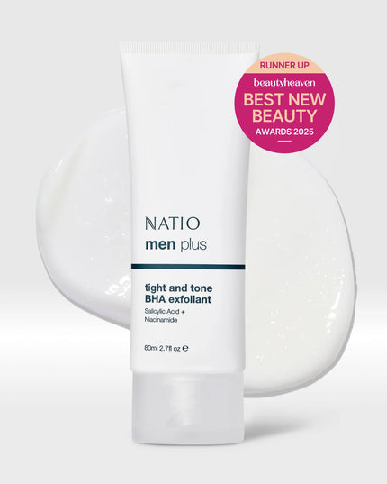 Natio Men Plus Tight and Tone BHA Exfoliant 80mL