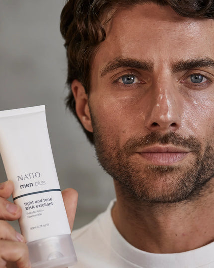 Natio Men Plus Tight and Tone BHA Exfoliant 80mL