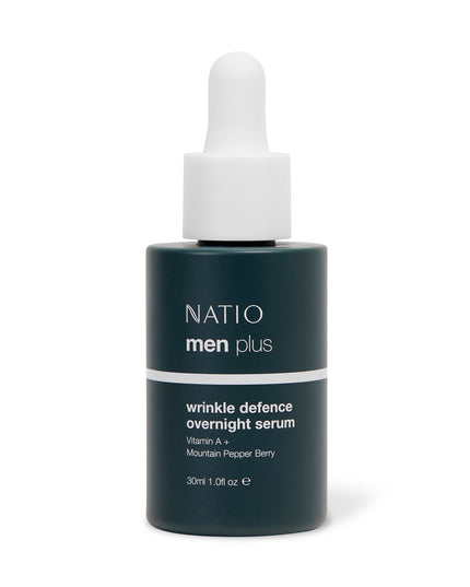 Natio Men Plus Wrinkle Defence Overnight Serum 30mL