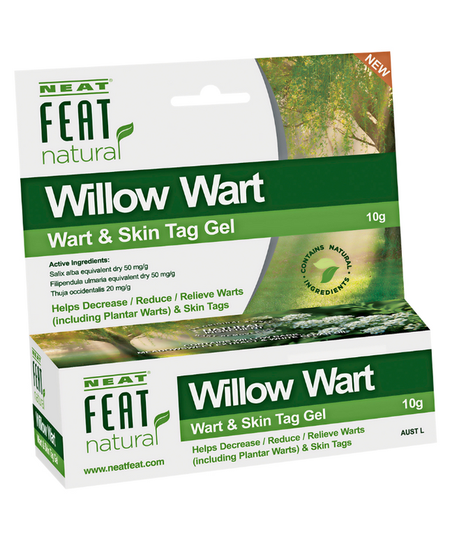 Neat Feet Natural Willow Wart Gel 10g