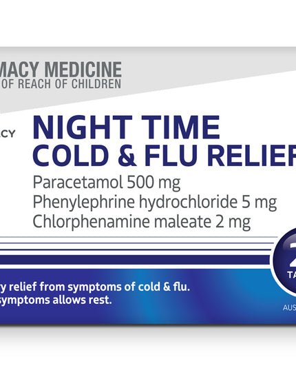 Night Time Cold & Flu Relief PE