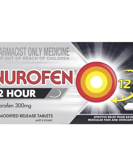 Nurofen 12 Hour Relief 300mg - 24 Tablets