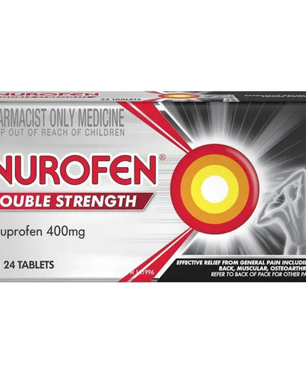 Nurofen Double Strength Ibuprofen 400mg - 24 Tablets