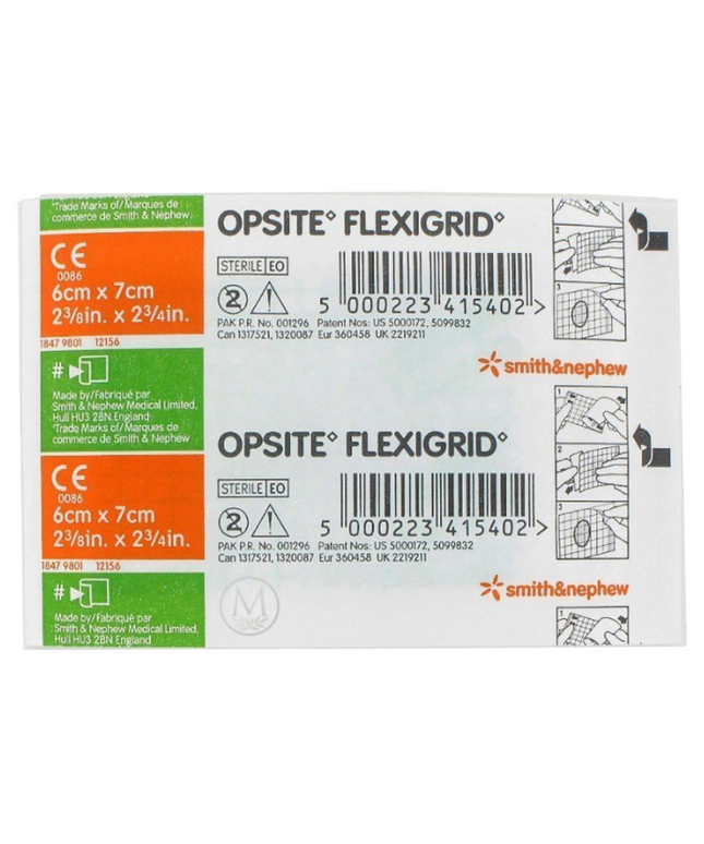 OPSITE Flexigrid 6cm x 7cm 100 Pack