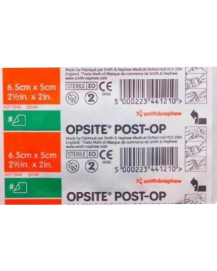 OPSITE Post-Operative 6.5cm x 5cm 100 Pack