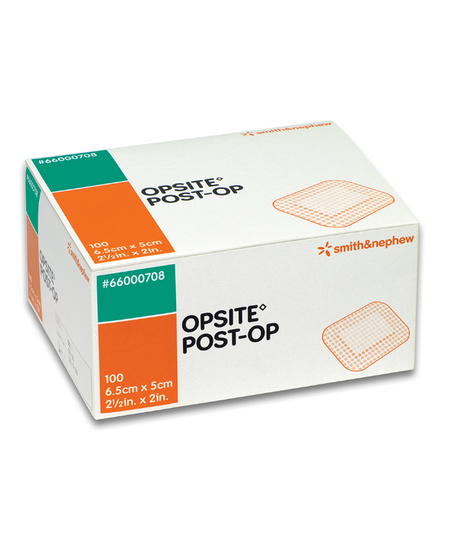 OPSITE Post-Operative 6.5cm x 5cm 100 Pack