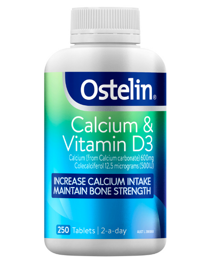 Ostelin Calcium & Vitamin D3 250 Tablets