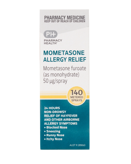 PHARMACY HEALTH Mometasone Allergy Relief 50mcg 140 Sprays