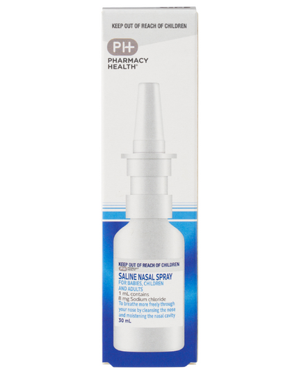 PHARMACY HEALTH Saline Nasal Spray 30mL