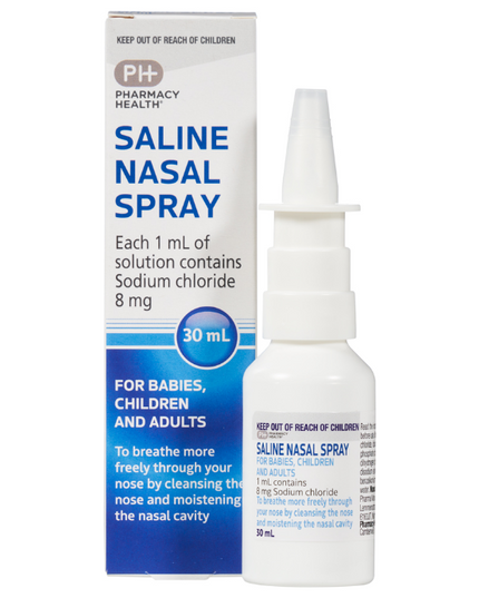 PHARMACY HEALTH Saline Nasal Spray 30mL