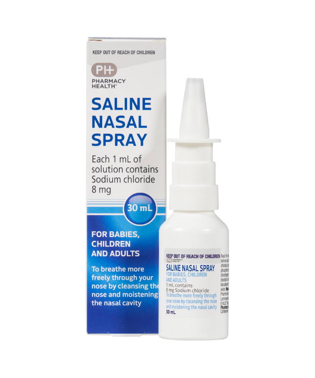 PHARMACY HEALTH Saline Nasal Spray 30mL