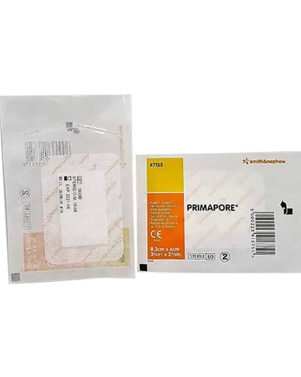 PRIMAPORE Dressing 6cm x 8.3cm 50 Pack