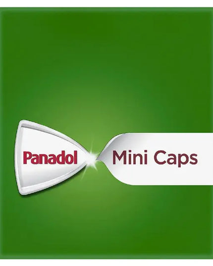 Panadol Paracetamol Pain Relief 500mg Mini 48 Capsules