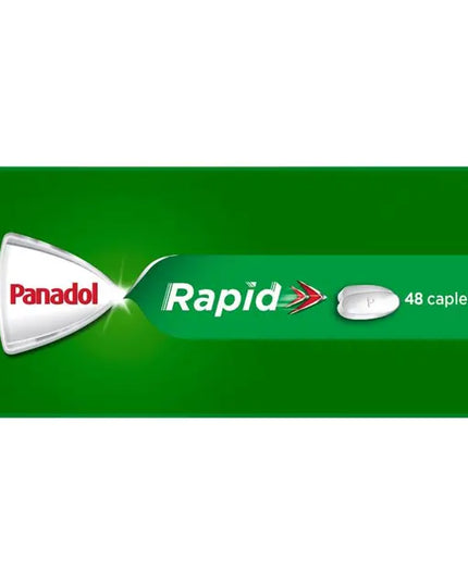 Panadol Rapid Paracetamol Pain Relief 48 Caplets