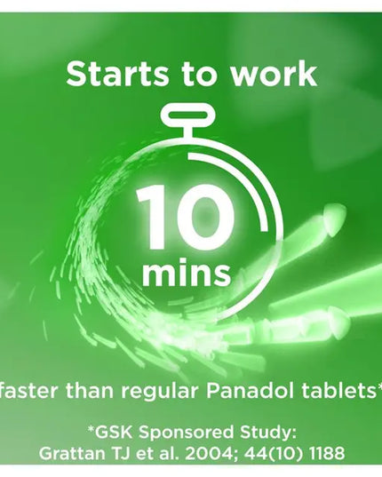 Panadol Rapid Paracetamol Pain Relief 48 Caplets