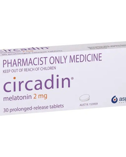 Pharmacist Only Circadin 2mg Tablets 30 (Aged 55+ only) - Melatonin (S3)