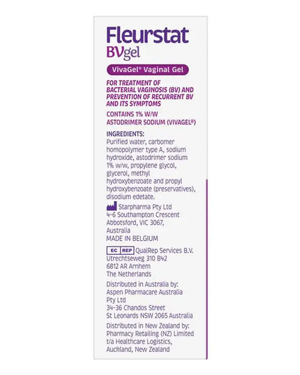 Pharmacist Only Fleurstat BV Gel 45g - Astodrimer Sodium (S3)