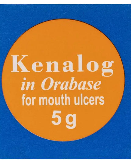 Kenalog in Orabase for Mouth Ulcers 5g - Triamcinolone (S3)