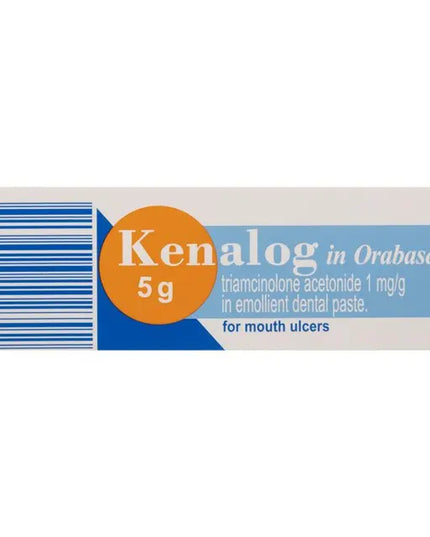 Kenalog in Orabase for Mouth Ulcers 5g - Triamcinolone (S3)