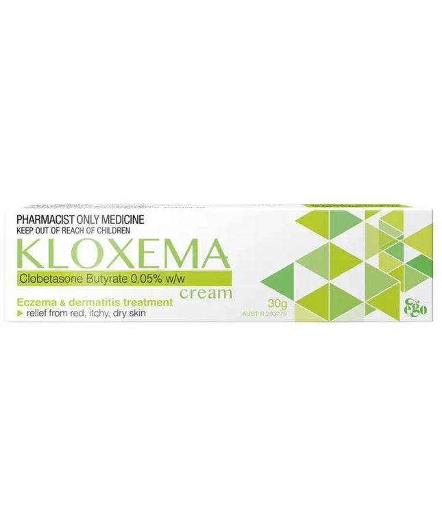 Pharmacist Only Kloxema Cream 30g - Clobetasone (S3)
