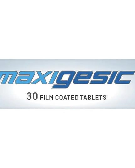 Pharmacist Only Maxigesic Double Action Combination Pain Relief 30 Tablets - Paracetamol + Ibuprofen (S3)
