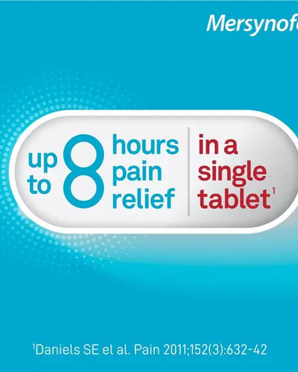 Pharmacist Only  Mersynofen Pain Relief Tablets with Paracetamol + Ibuprofen 30 Pack (S3)