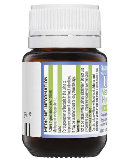Pharmacist Only Uramet 1g - 20 Tablets (S3)