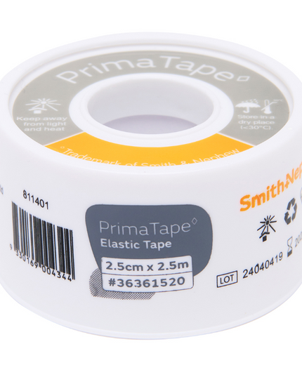 Primatape Elastic Tape 2.5cm x 2.5m