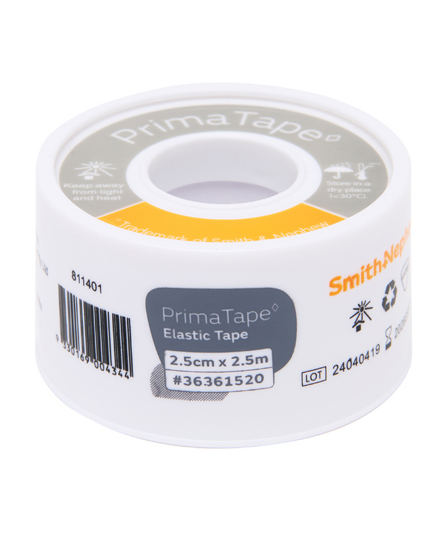Primatape Elastic Tape 2.5cm x 2.5m