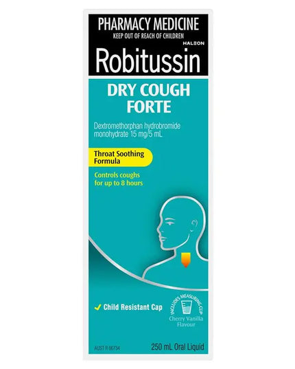 ROBITUSSIN DRY COUGH FORTE 200ML