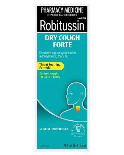 ROBITUSSIN DRY COUGH FORTE 200ML