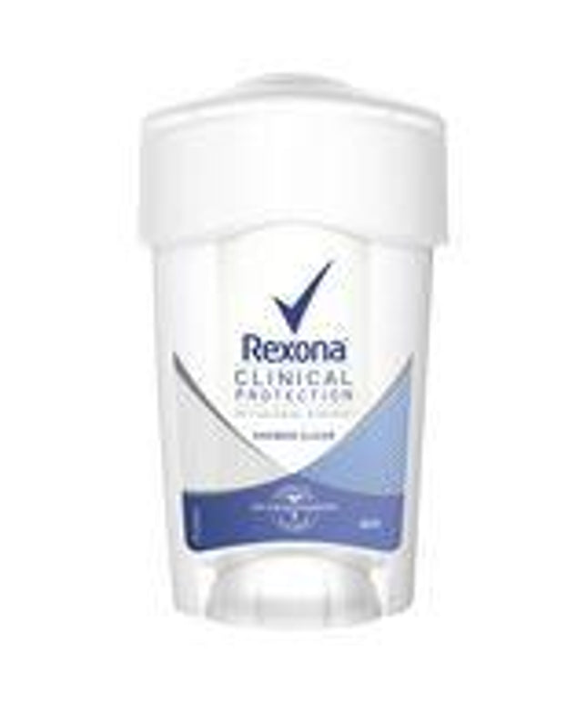 Rexona Women Clinical Protection Antiperspirant Cream Stick Shower Clean 45ml