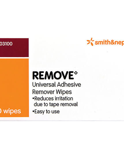SMITH & NEPHEW REMOVE Adhesive Remover Wipes 50 Pack