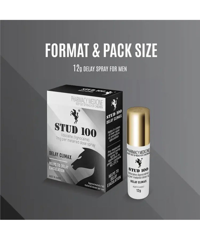STUD 100 For Men Desensitizing Spray 12g