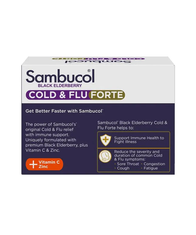 Sambucol Cold & Flu 24 Capsules