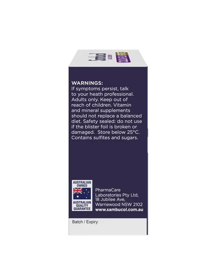 Sambucol Cold & Flu 24 Capsules