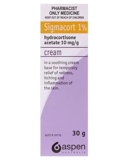 Sigmacort 1% Cream 30g