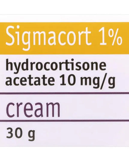 Sigmacort 1% Cream 30g
