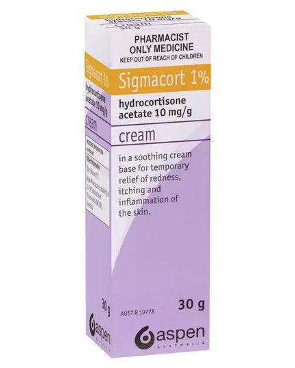 Sigmacort 1% Cream 30g