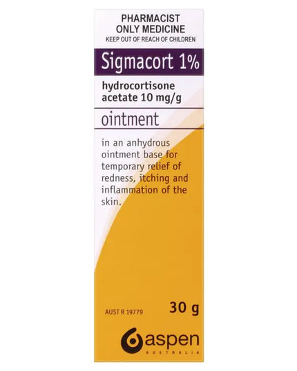 Sigmacort 1% Ointment 30g