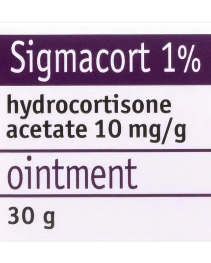 Sigmacort 1% Ointment 30g