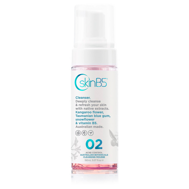 SkinB5 Australian Botanicals Cleansing Mousse 150mL