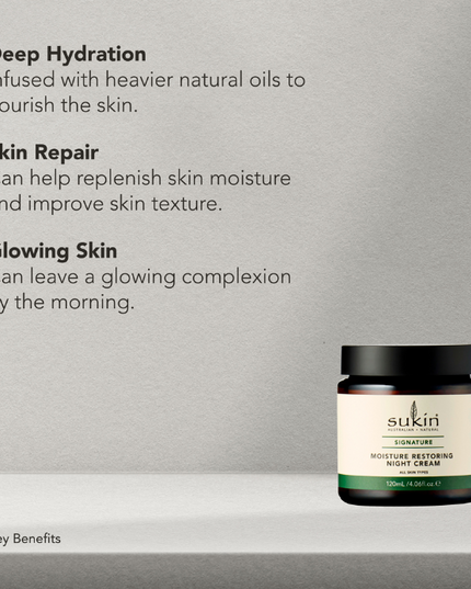 Sukin Moisture Restoring Night Cream 120mL