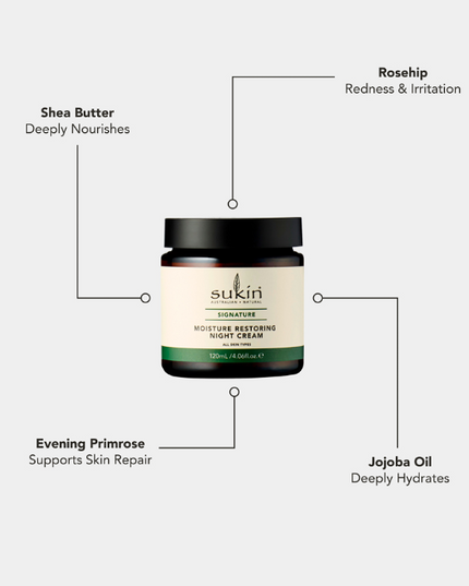 Sukin Moisture Restoring Night Cream 120mL