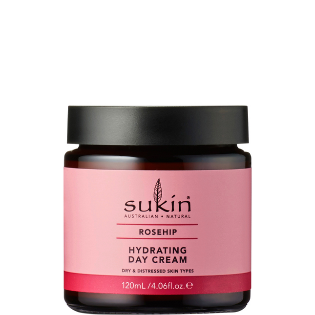 Sukin Rose Hip Oil Hydrating Day Cream 120mL