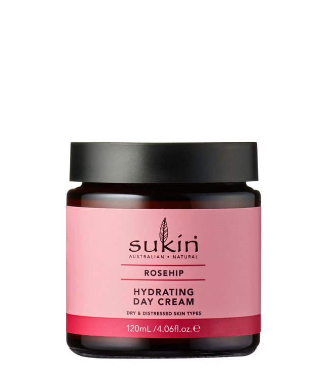 Sukin Rose Hip Oil Hydrating Day Cream 120mL