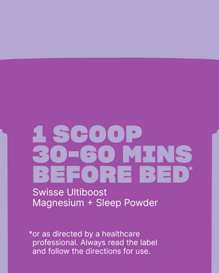 Swisse Ultiboost Magnesium + Sleep Powder Lemon & Honey 180g