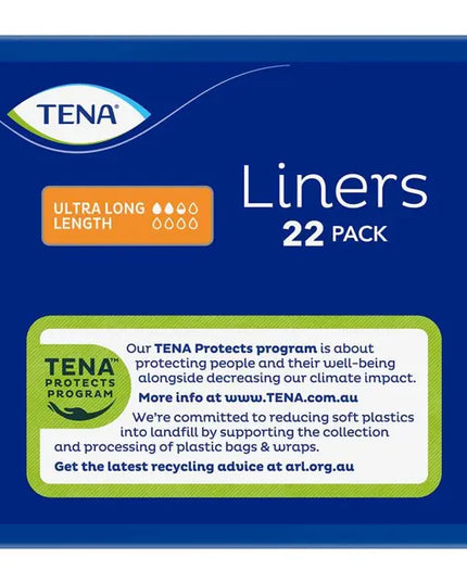 TENA Liner Ultra Long 22 Pack