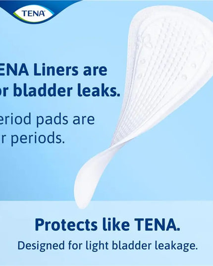 TENA Liners Extra Long Length - 24 Pack
