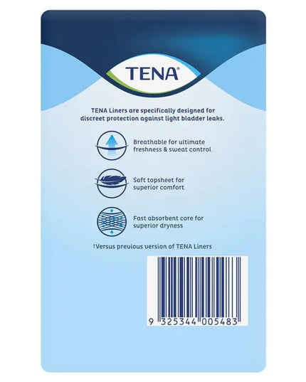 TENA Liners Long 26 Pack